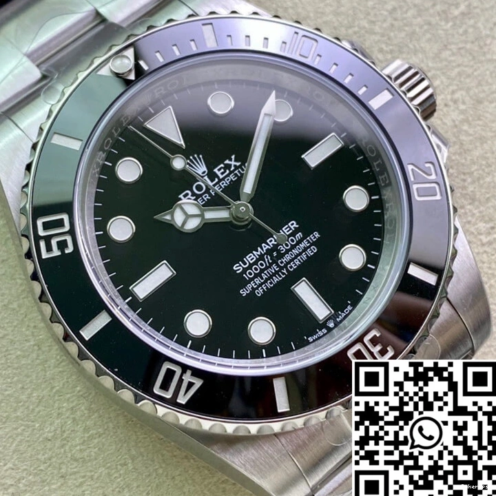 Clean Rolex Cozy Stainless 1223 Factory M124060-0001 41MM Steel Submariner 0813